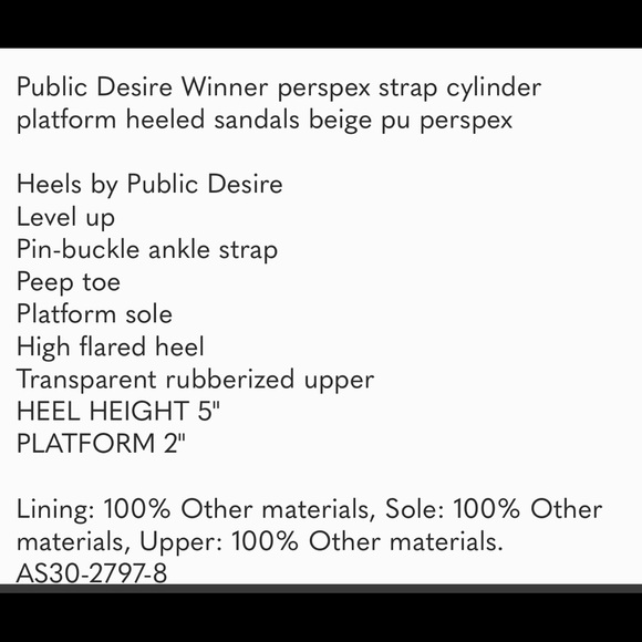 ASOS PLATFORM KEELS - Picture 6 of 6